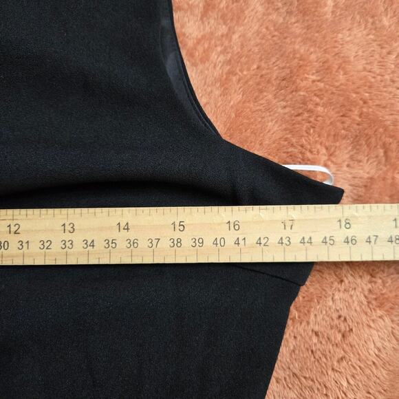 NWOT Lulus Black Mermaid Dress Size L Open Back Twist Whimsigoth Goth Witchy - Picture 11 of 12